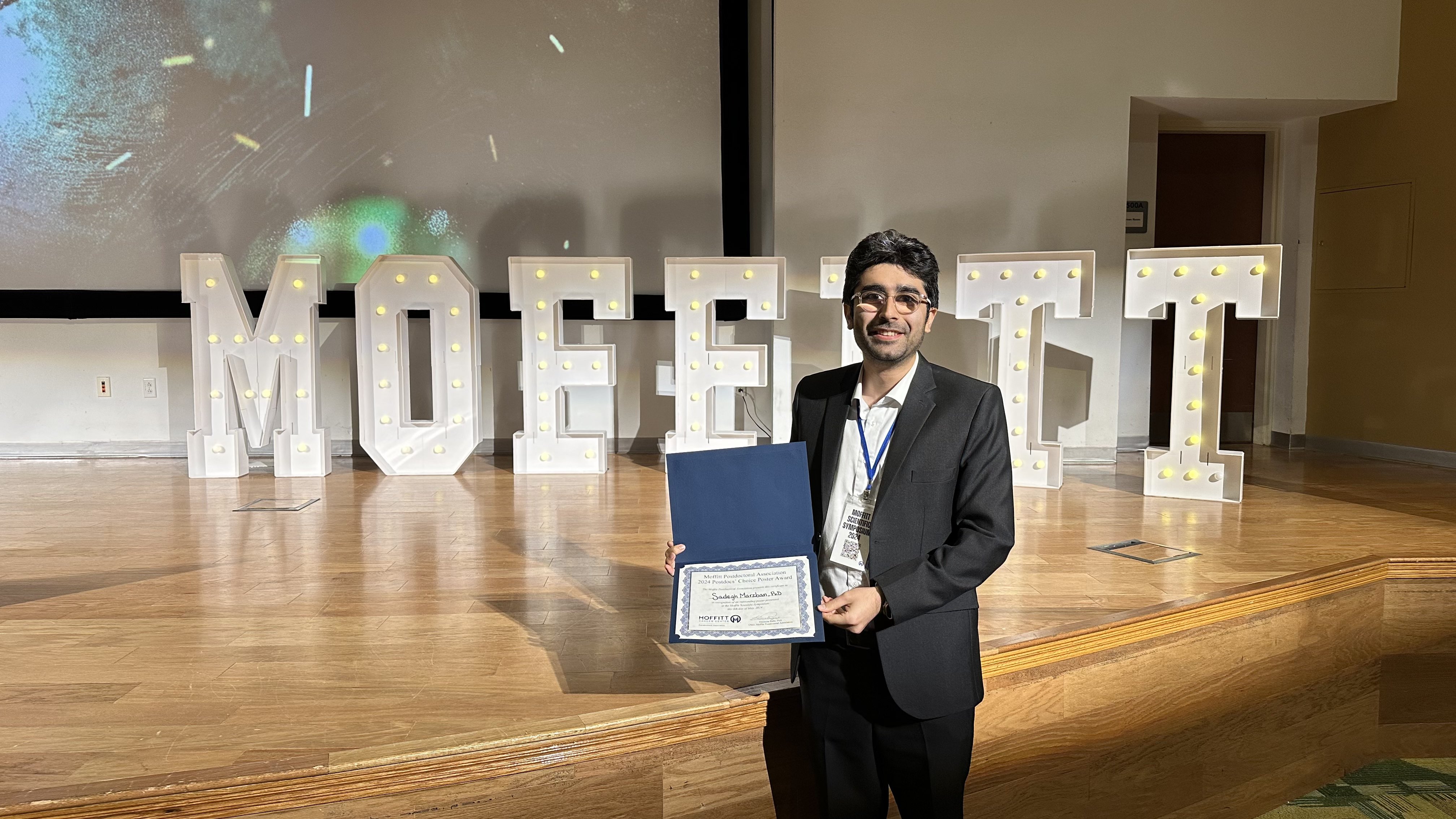 Sadegh Marzban: Poster Award