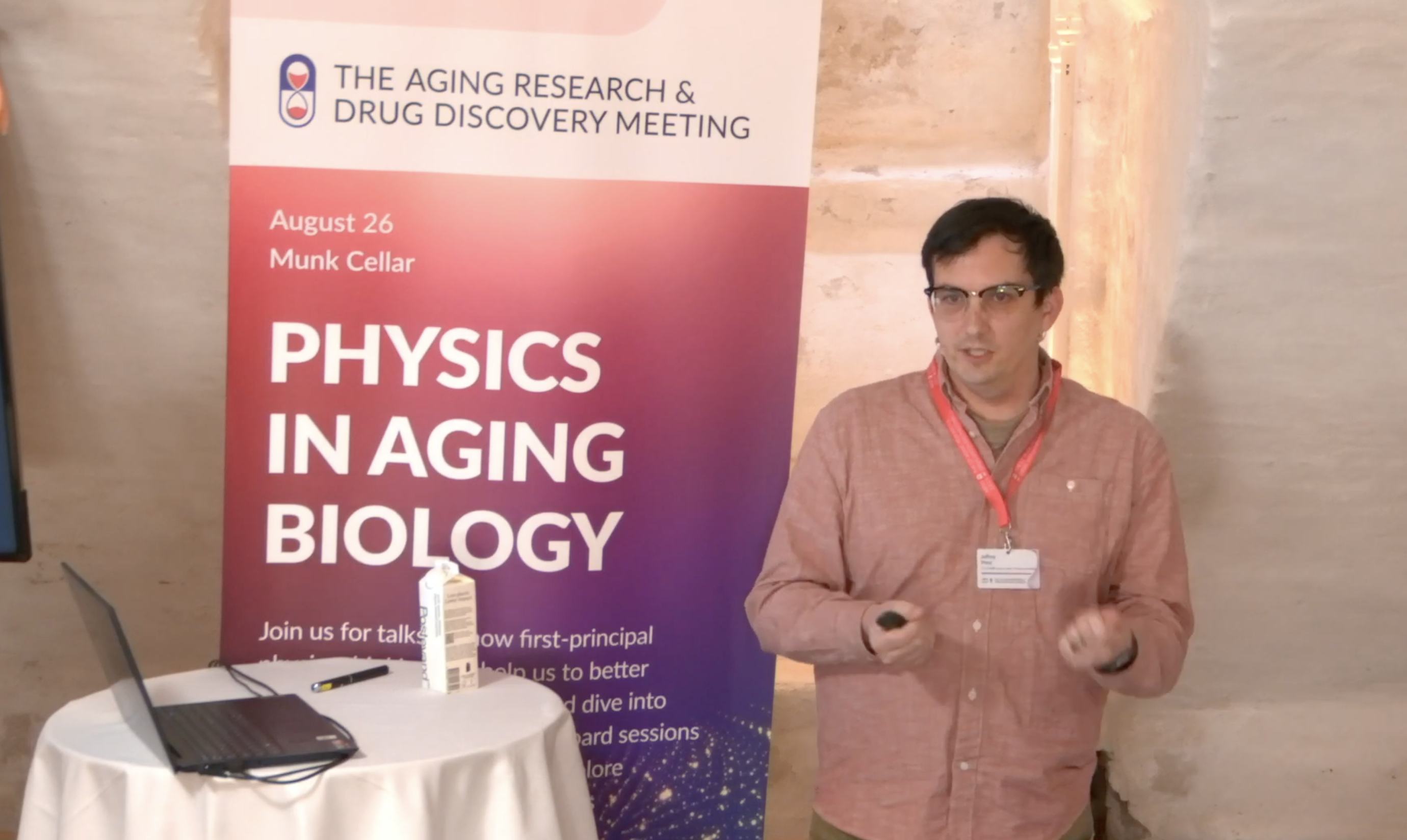 My talk on antifragility at Aging Pharma 2026